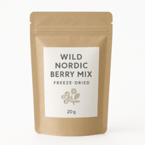 Wild Nordic Berry Mix – Freeze-Dried (20g)